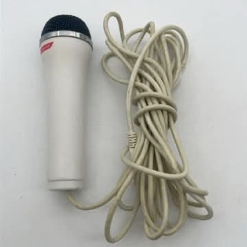 Konami‎ Logitech USB Wired Microphone White for Rock Band Guitar Hero Karaoke